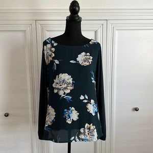 Maurcies long sleeve floral top